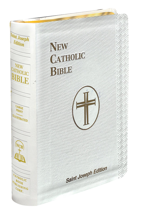 St. Joseph New Catholic Bible-white