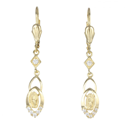 Aretes de la Virgen de Guadalupe