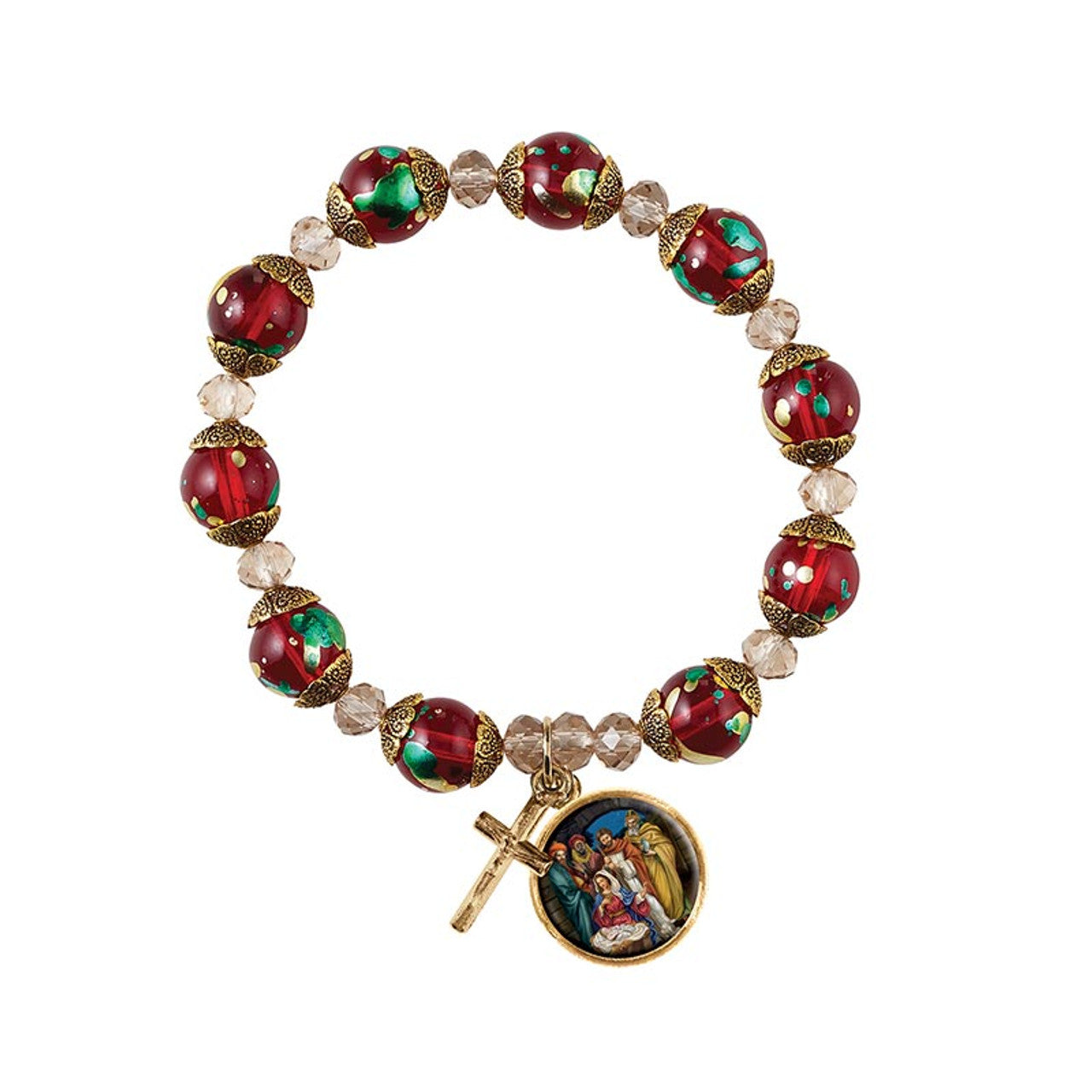 Pulsera Rosario Natividad Navidad