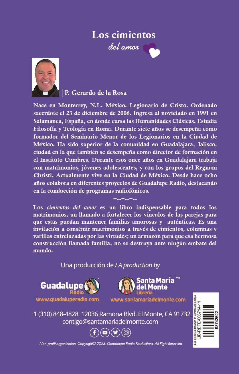 Los cimientos del amor- P. Gerardo de la Rosa (SMM)