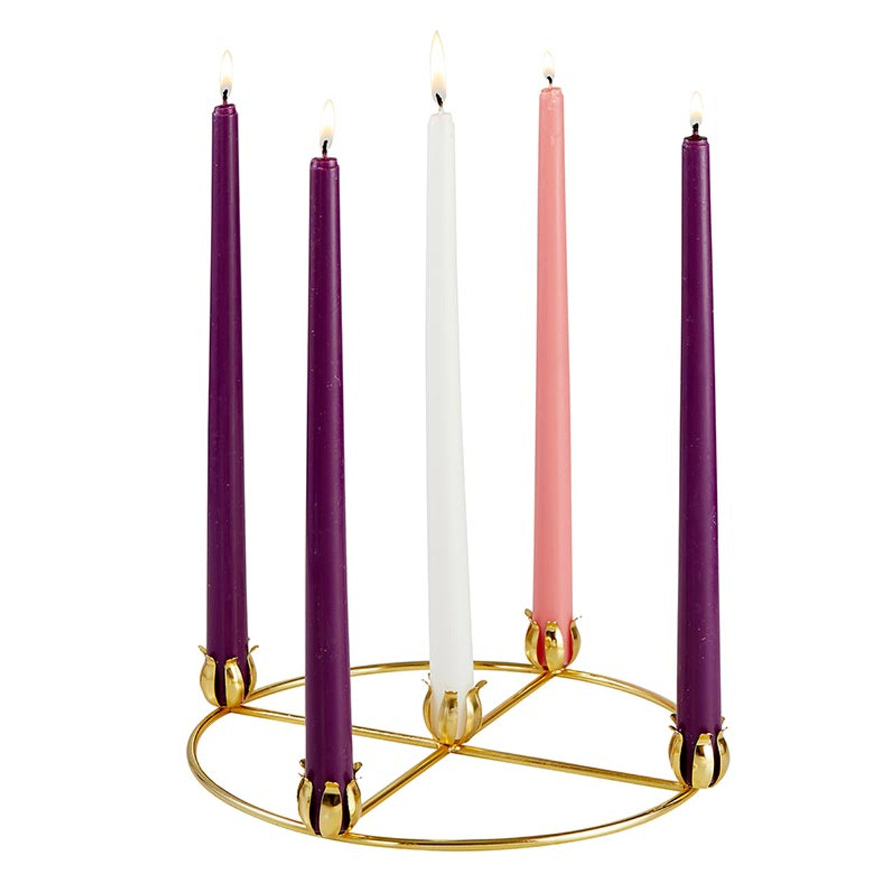 Base para velas de adviento