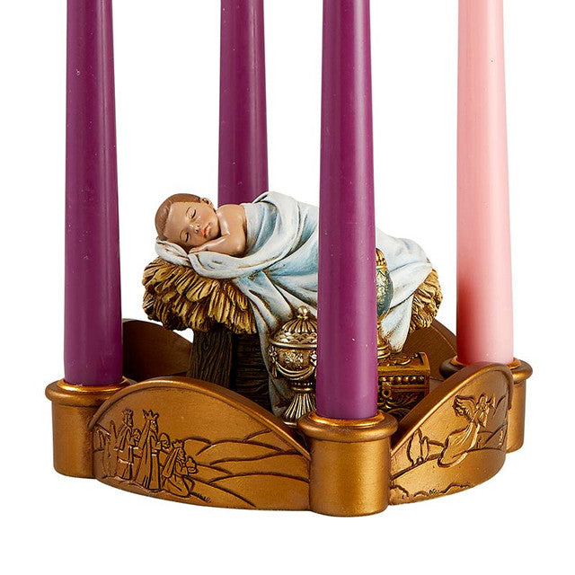 Base para velas de adviento