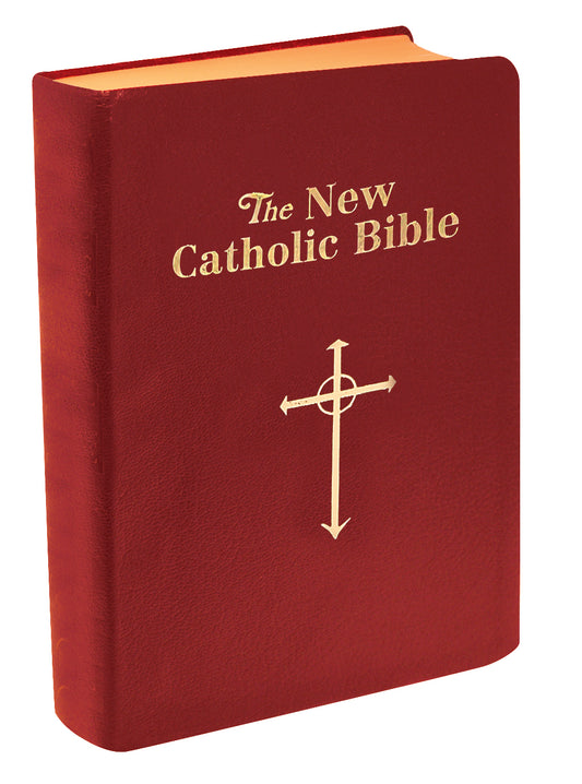 St. Joseph New Catholic Bible - red