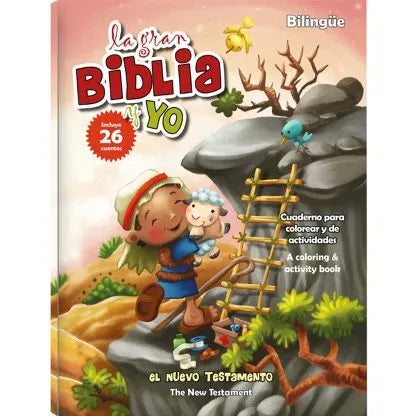 Libro: La Gran Biblia y yo - Nuevo Testamento cuaderno para colorear