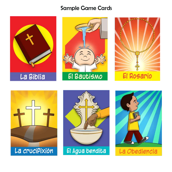 Juego: Busca y Hallarás - Memorama Católico