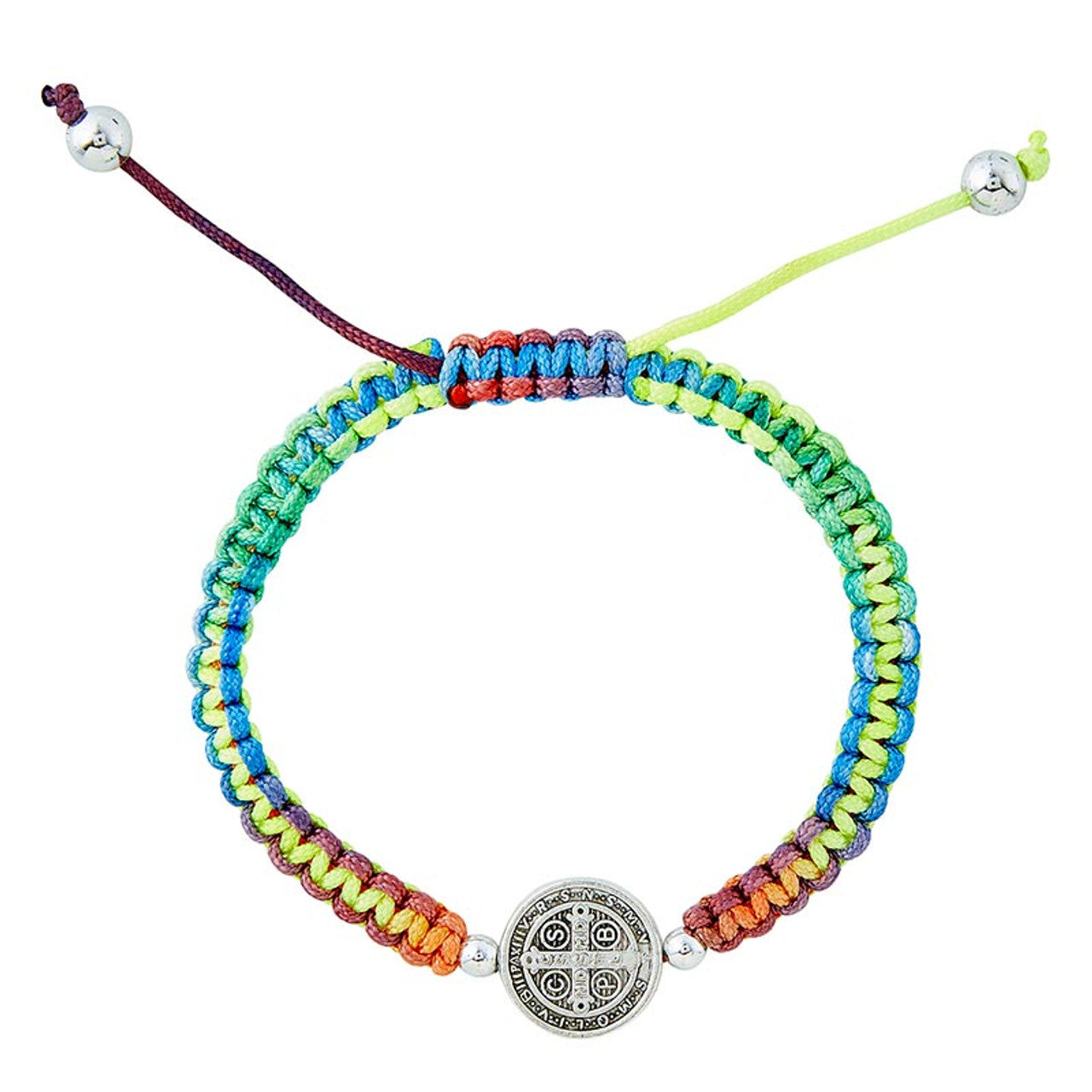 Pulsera de San Benito de colores