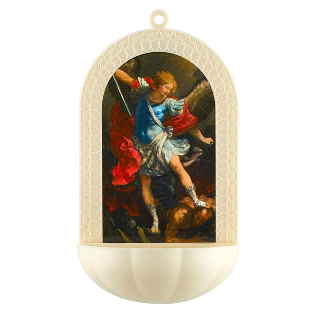 Fuente para agua bendita/Saint Michael Arcangel