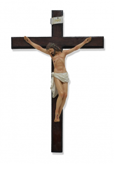 Crucifijo de resina