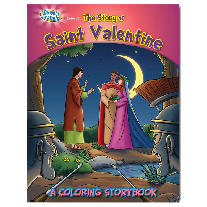 Coloring Storybook: The Story of Saint Valentine