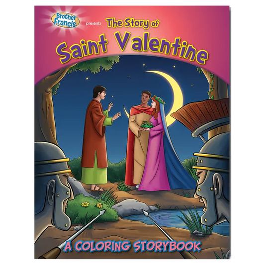 Coloring Storybook: The Story of Saint Valentine