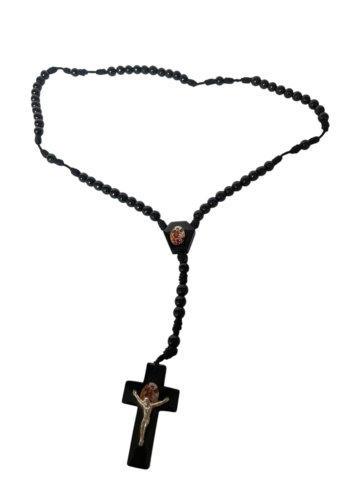 Rosario San Miguel Arcangel de madera