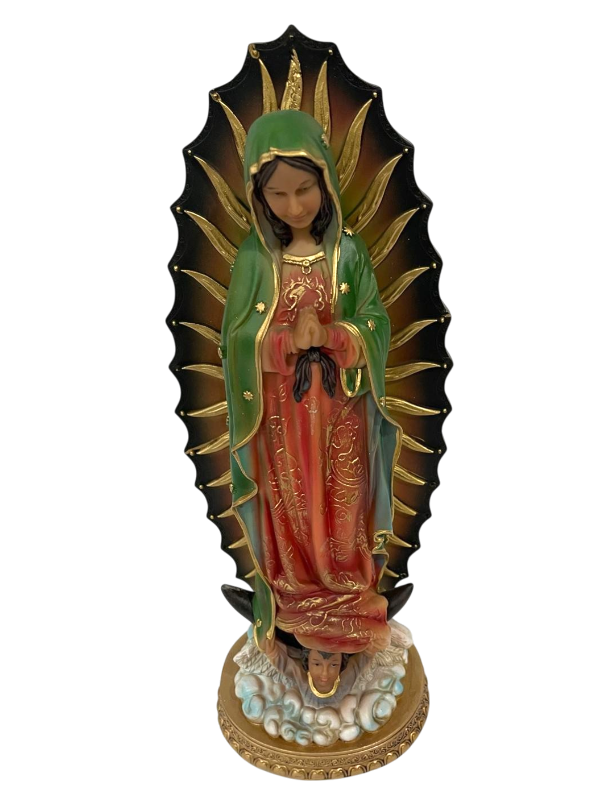 Cerámica: Virgen de Guadalupe 12 in
