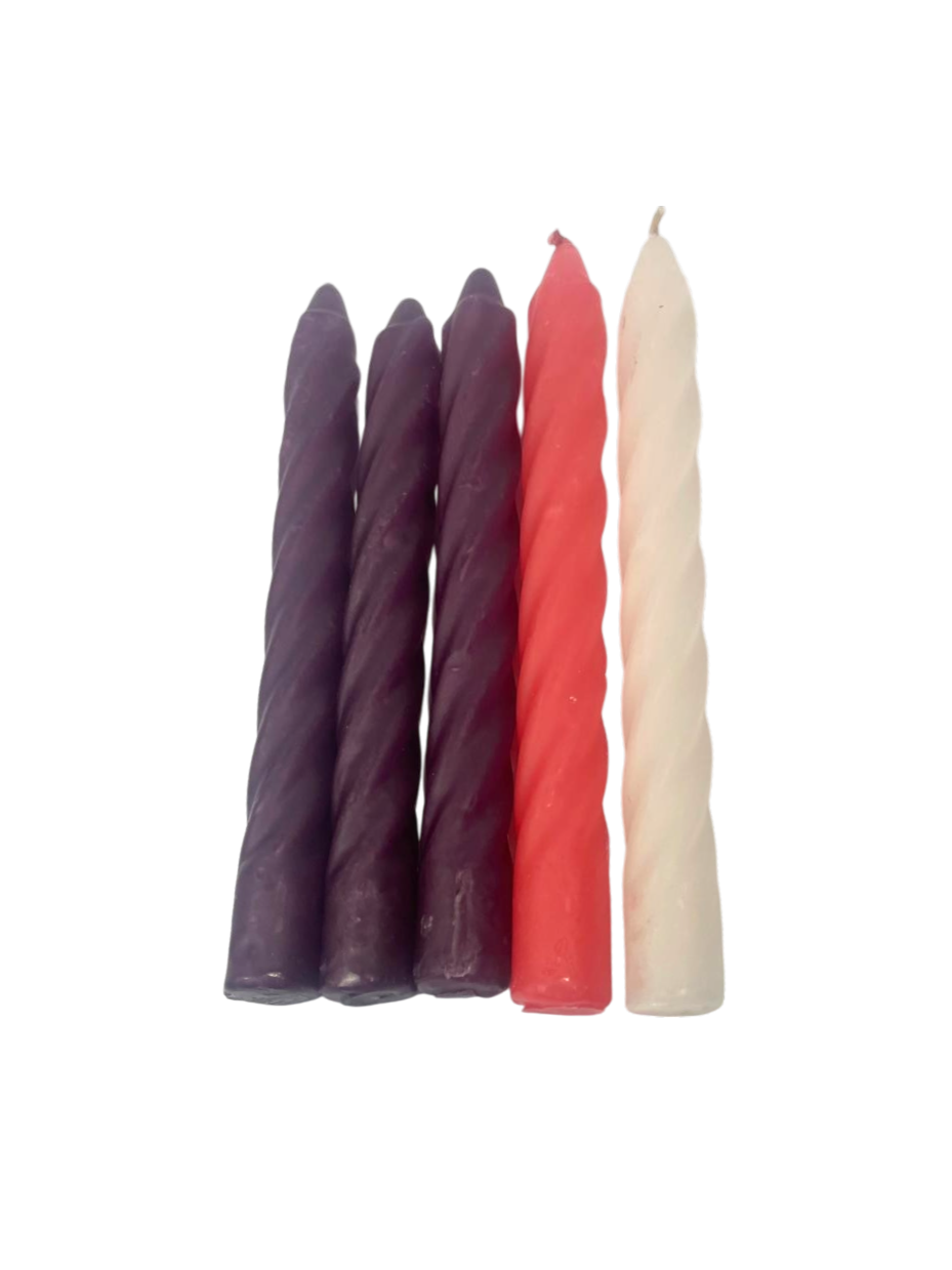 Velas de adviento