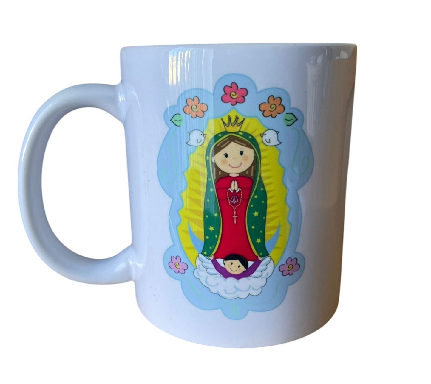 Taza virgen de Guadalupe