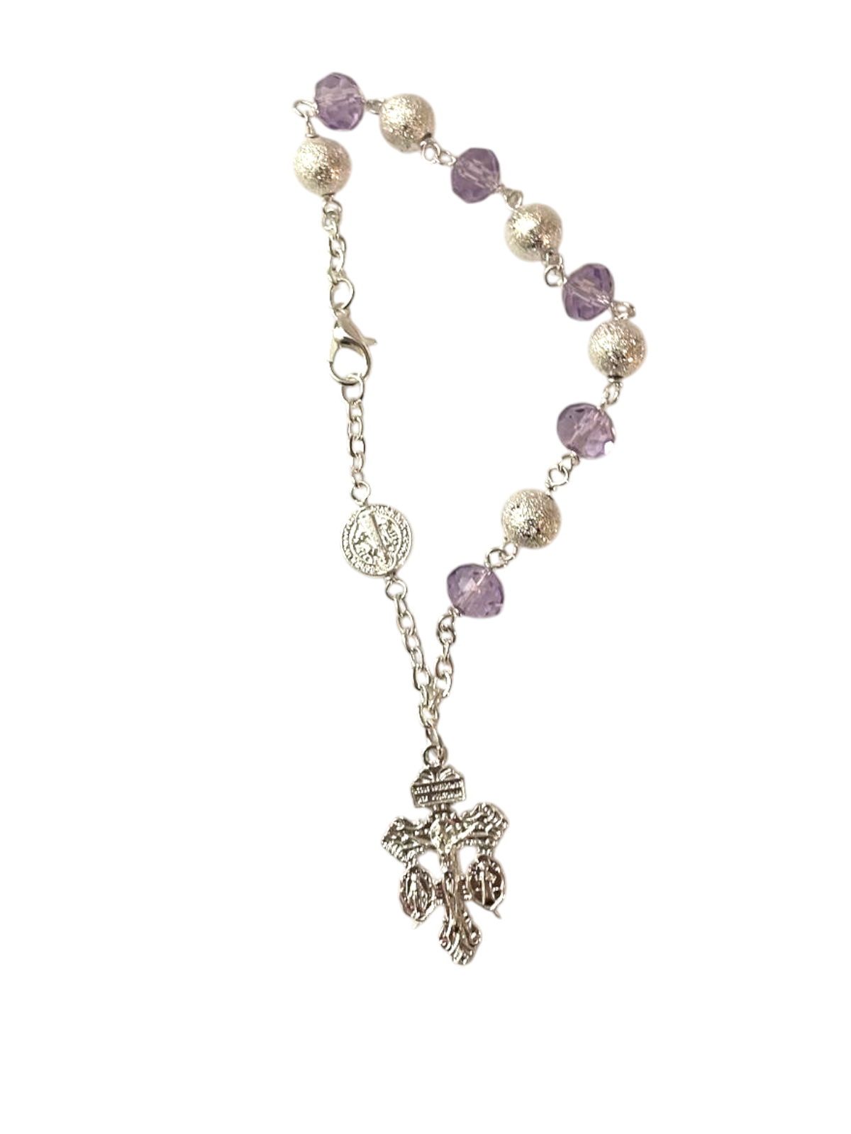 Pulsera de San Benito y Cruz del perdón