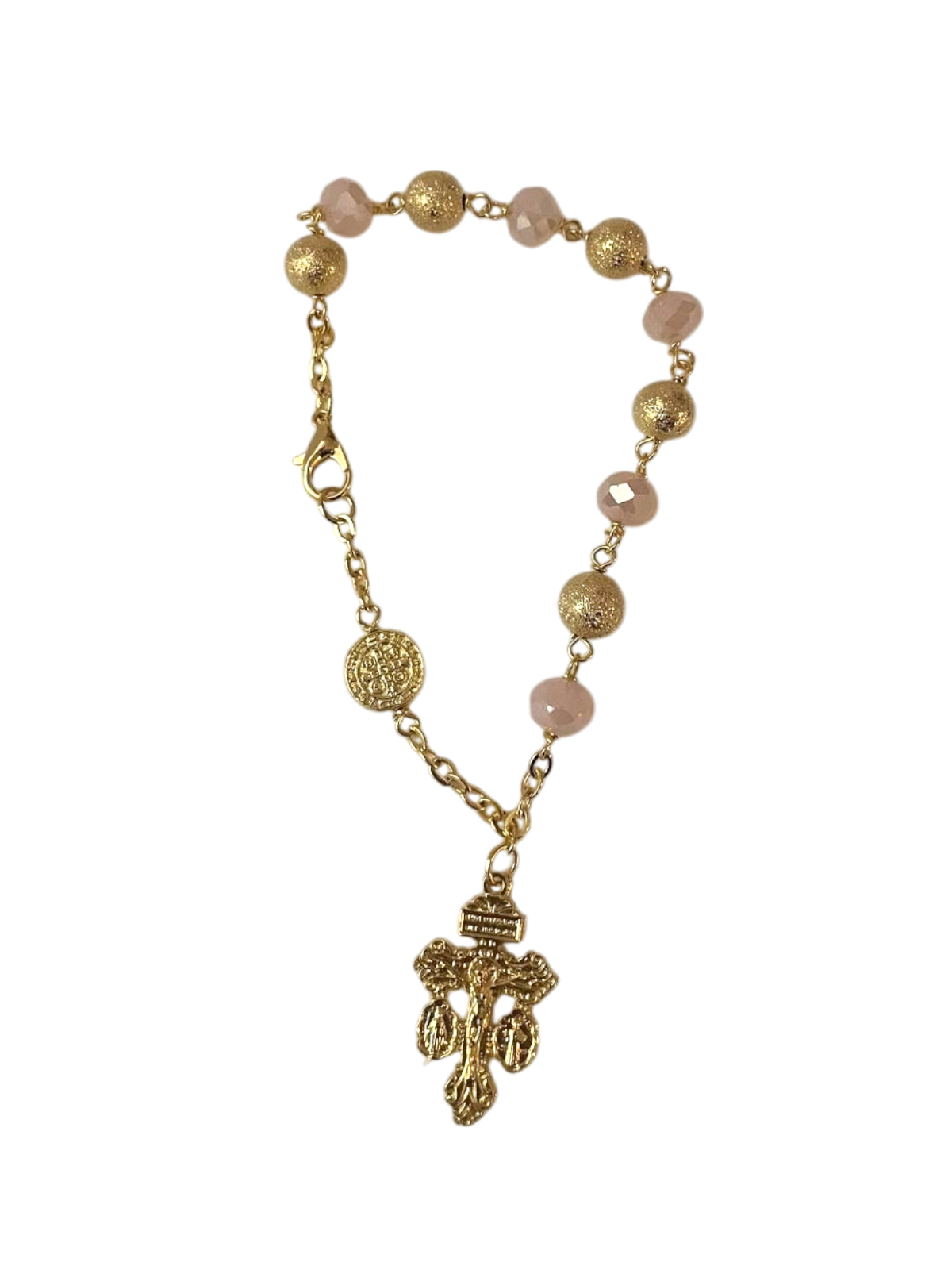 Pulsera de San Benito y Cruz del perdón