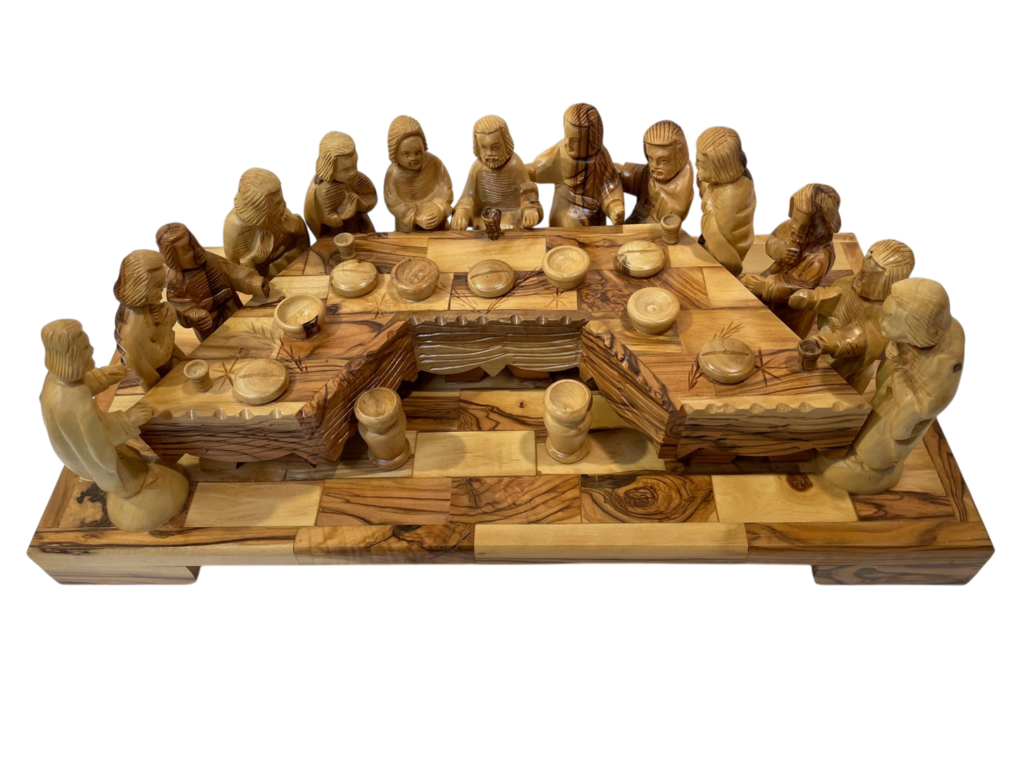 Ultima cena de madera