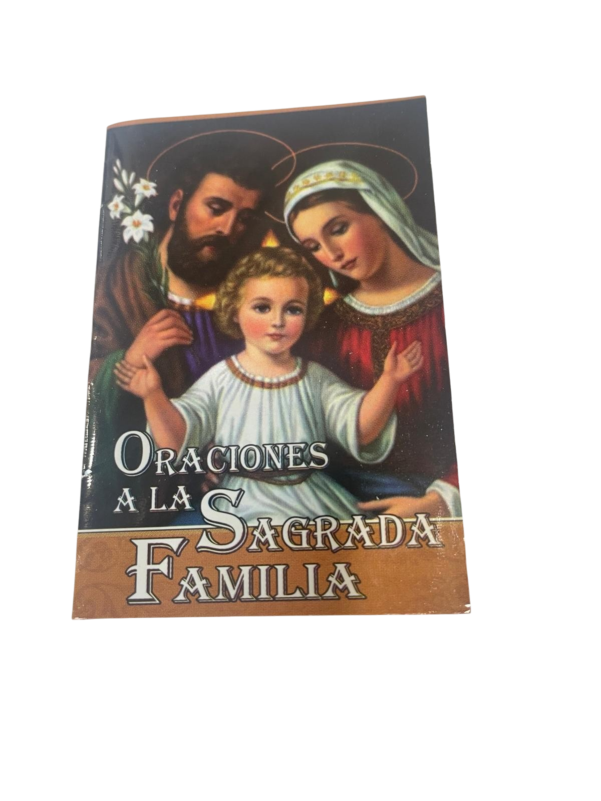 Mini libro oraciones a la Sagrada familia