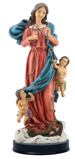 Cerámica: Virgen Desatanudos /Our Lady of Un Knotts