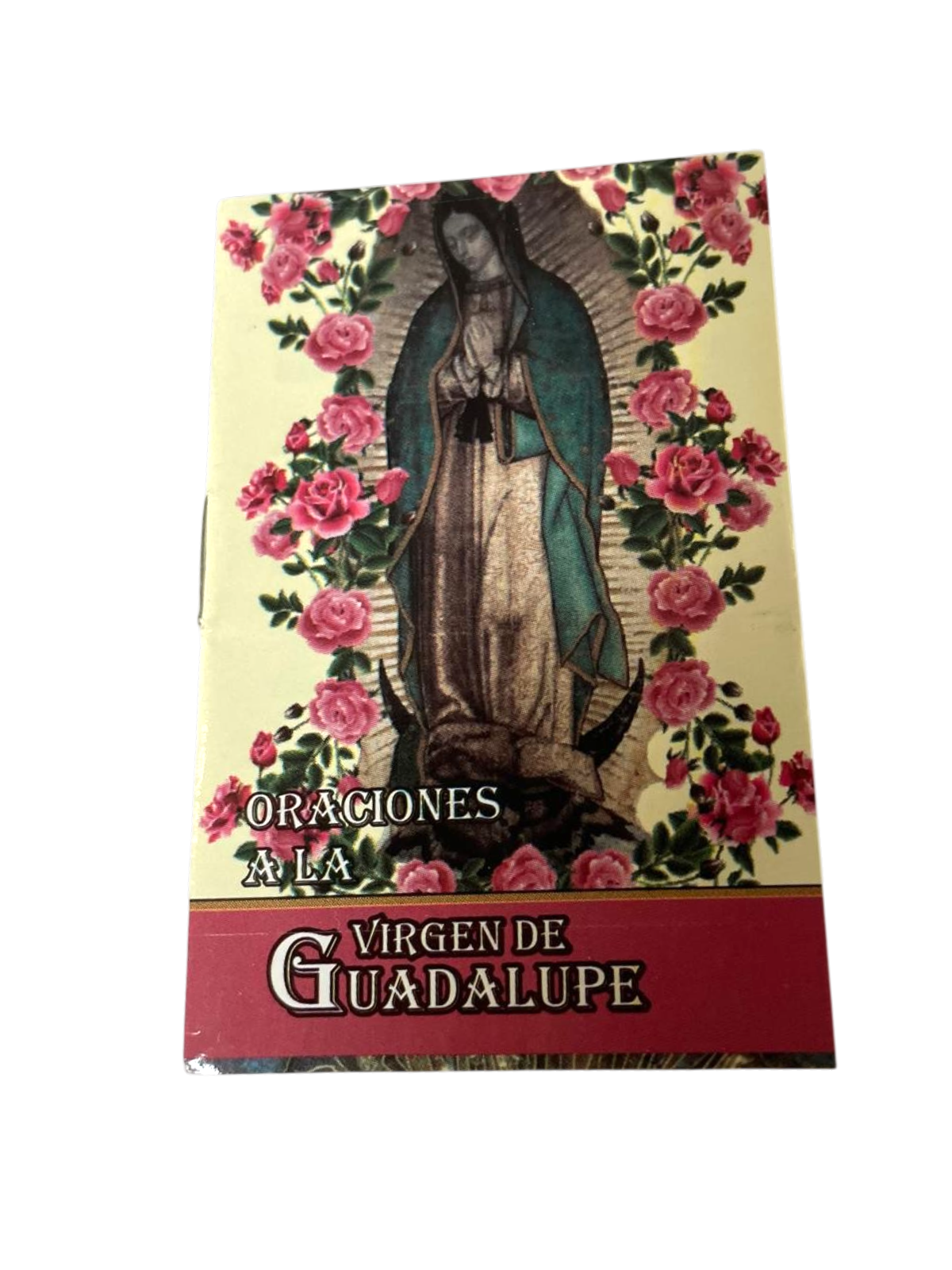 Mini libro Oraciones a la Virgen de Guadalupe