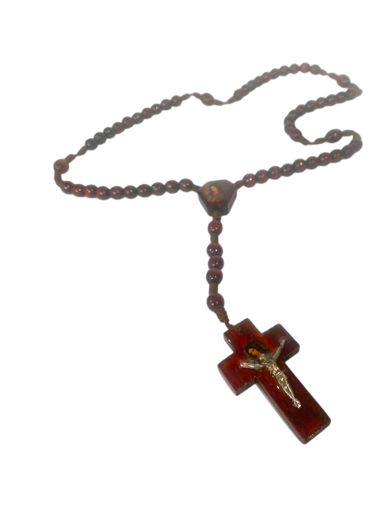 Rosarios de Madera Virgen de Guadalupe