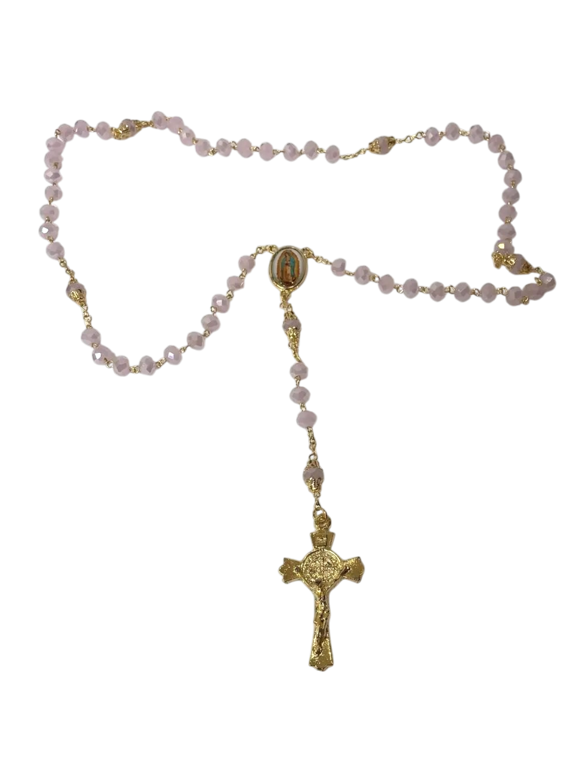 Rosario Rosa Virgen de Guadalupe