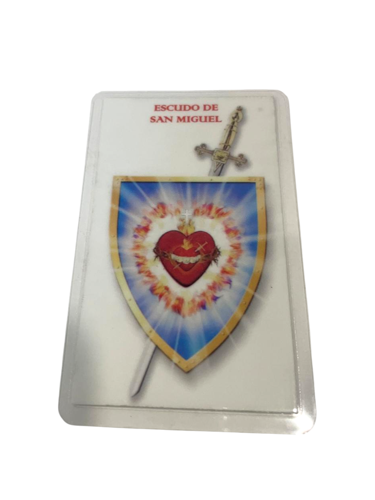 Estampa escudo de San Miguel