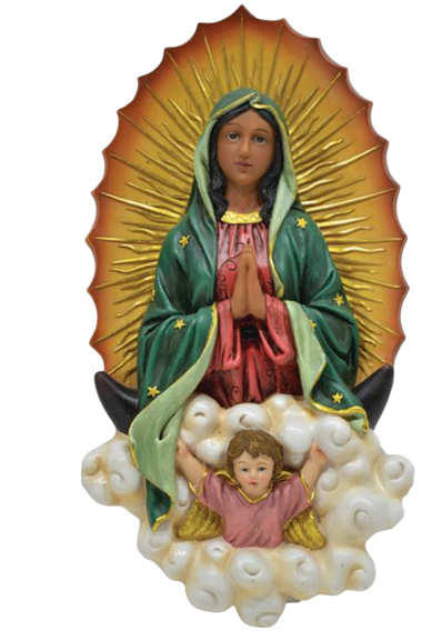 Cerámica: Virgen de Guadalupe