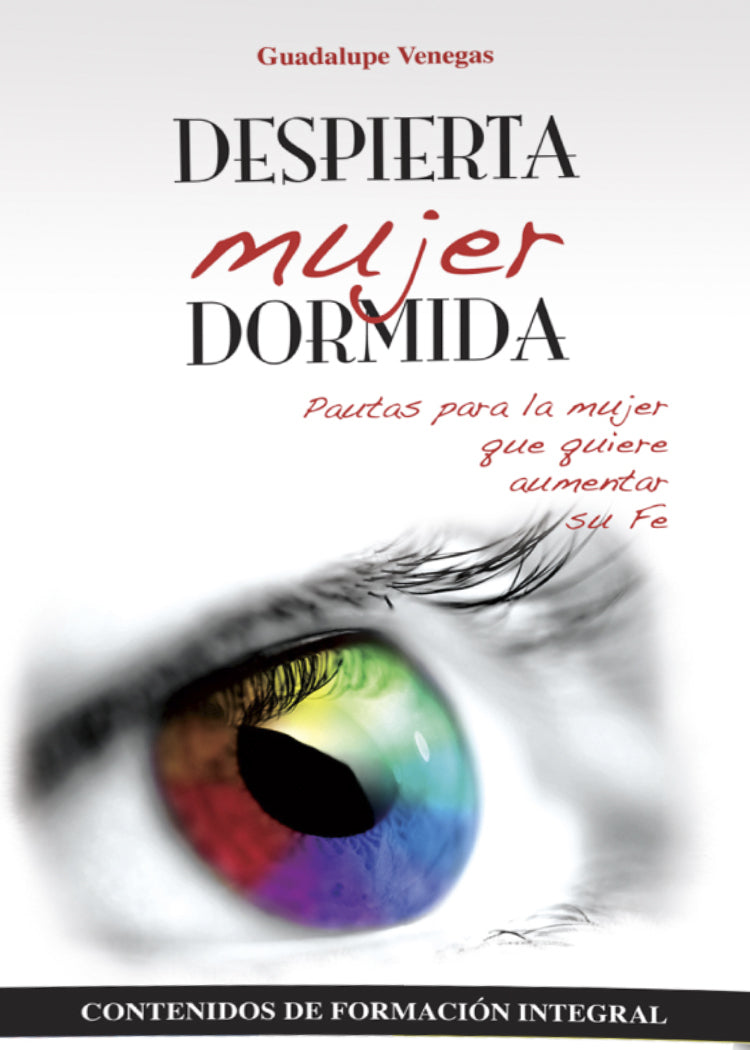 En Santa Maria del Monte nuestra meta es evangelizar y nuestros productos nos ayudan a hacerlo, por eso te presentamos este libro despierta mujer dormida con Lupita Venegas en nuestra sección de libros. Disfrútalo y ayúdanos a llevar el mensaje de Cristo. Nuestros productos hablan por sí solos