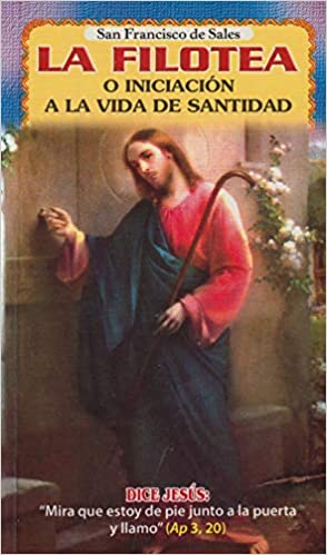 En Santa Maria del Monte, tienda católica,nuestra meta es evangelizar y nuestros productos nos ayudan a hacerlo, por eso te presentamos este libro: "La Filotea" el autor escribe: “Aquí presento las enseñanzas que los más autorizados autores espirituales han escrito acerca de cómo conseguir la santidad,con una vida activa en medio del comercio y de los oficios diarios del hogar y del mundo.Disfrútalo y ayúdanos a llevar el mensaje de Cristo.¡Se parte de nuestra Misión!