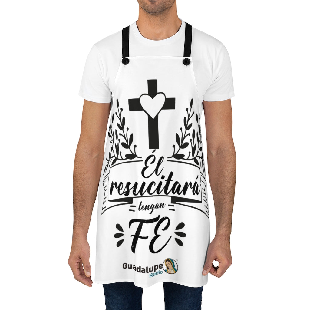 Mandil/Delantal Él resucitará tengan fe/ Especial Cuaresma