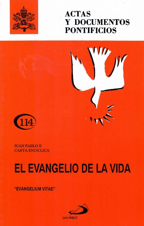 En Santa Maria del Monte, tienda católica,nuestra meta es evangelizar y nuestros productos nos ayudan a hacerlo, por eso te presentamos este libro: "El evangelio de la vida" .Acogido con amor cada día por la Iglesia, es anunciado con intrépida fidelidad como buena noticia a los hombres de todas las épocas y culturas. Disfrútalo y ayúdanos a llevar el mensaje de Cristo. ¡Se parte de nuestra Misión! ¡Nuestros productos hablan por sí solos!
