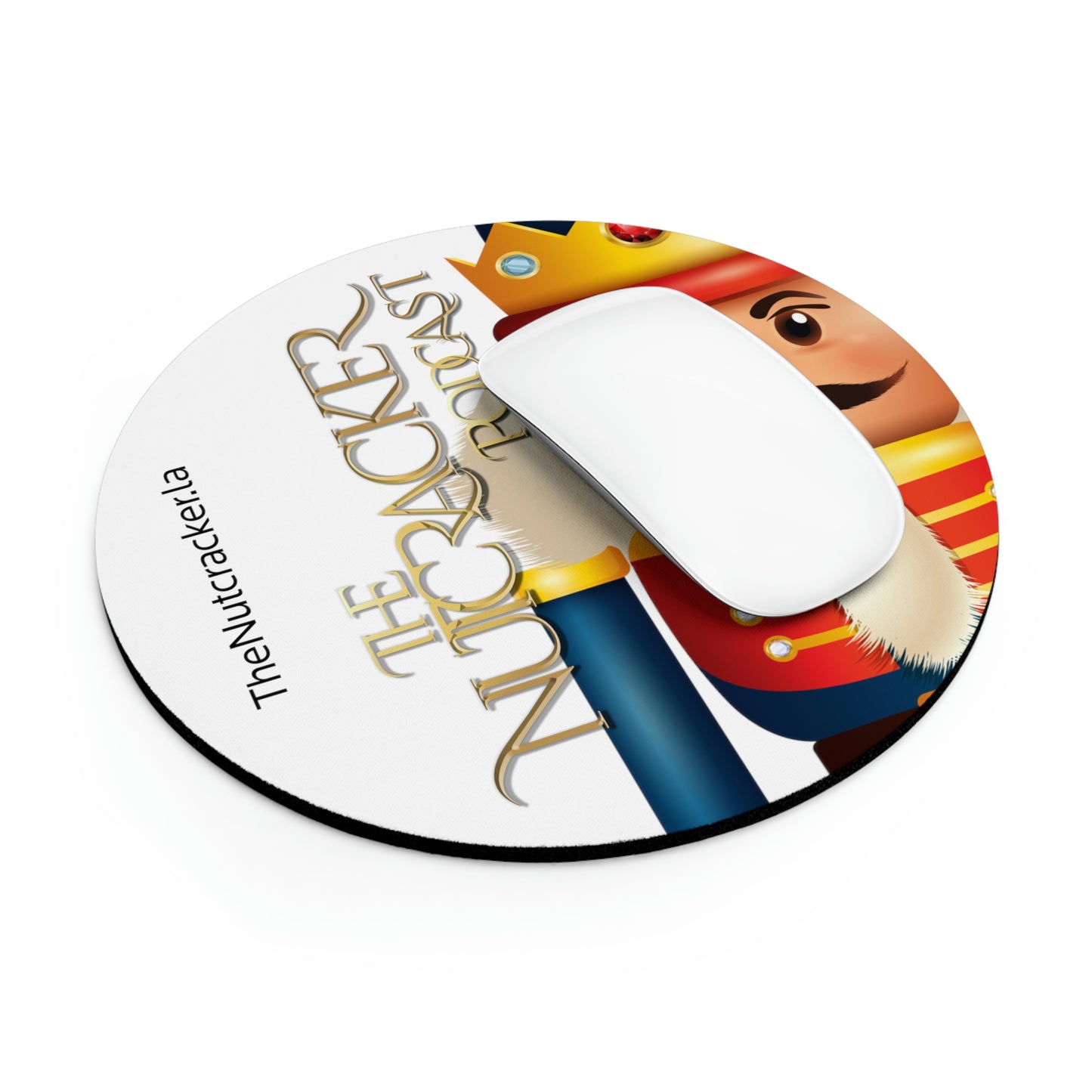 ''The nutcracker podcast'' mousepad