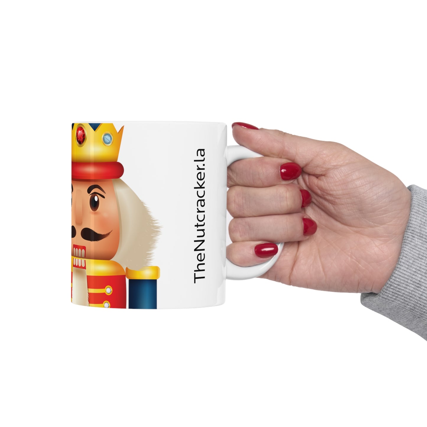 ''The nutcracker podcast'' mug