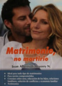 En Santa Maria del Monte, tienda católica,nuestra meta es evangelizar y nuestros productos nos ayudan a hacerlo, por eso te presentamos este libro:"Matrimonio no martirio" que detalla que si quieres un matrimonio comprometido, necesitas invitar a Jesus y Maria para que santifiquen tu hogar.Disfrútalo y ayúdanos a llevar el mensaje de Cristo. ¡Se parte de nuestra Misión! ¡Nuestros productos hablan por sí solos!