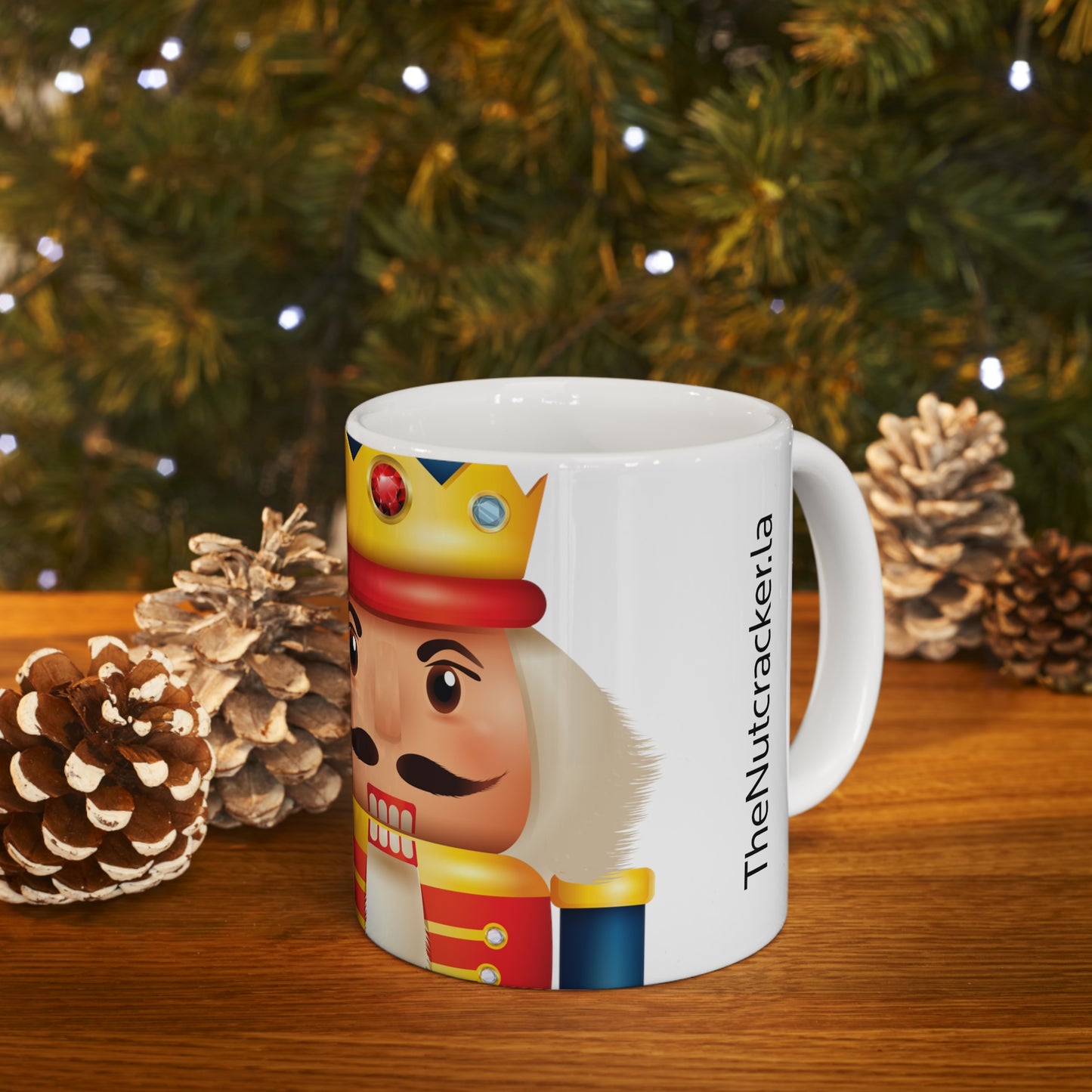 ''The nutcracker podcast'' mug