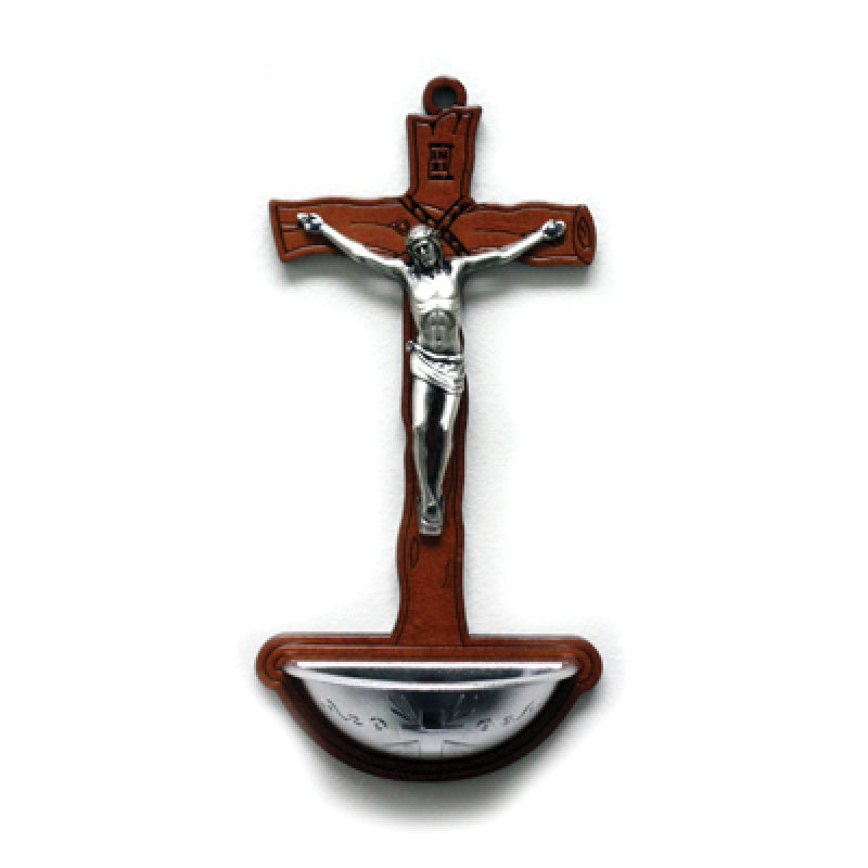 Fuente para agua bendita/Wood Holy Water fountain