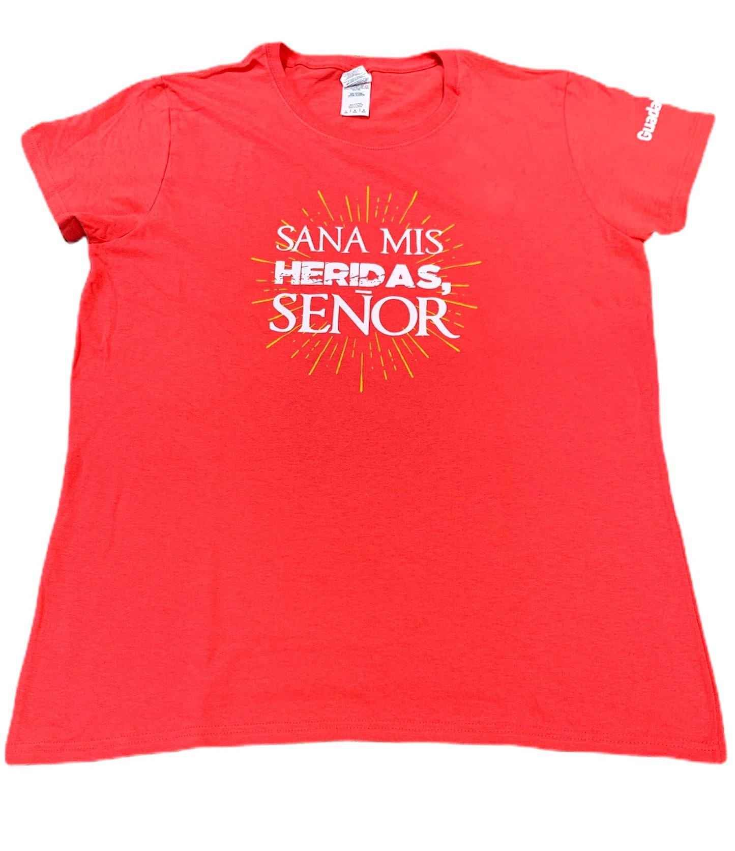 En Santa Maria del Monte nuestra meta es evangelizar y nuestros productos nos ayudan a hacerlo, por eso te presentamos esta camiseta, con logo "Sana mis heridas Señor" que la encontrarás en la sección de camisetas . Disfrútalo y ayúdanos a llevar el mensaje de Cristo.
