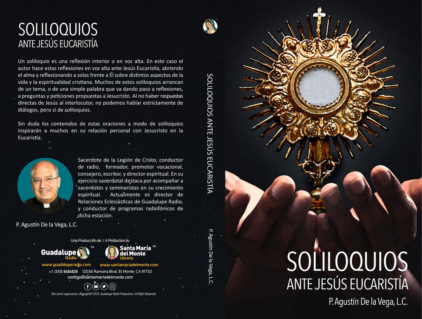 Libro: Soliloquios ante Jesús Eucaristía - P. Agustín de la Vega, L.C.