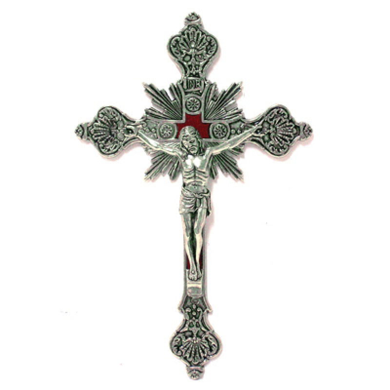 Crucifijo metal - Rayos