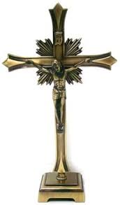 Crucifijo Metálico