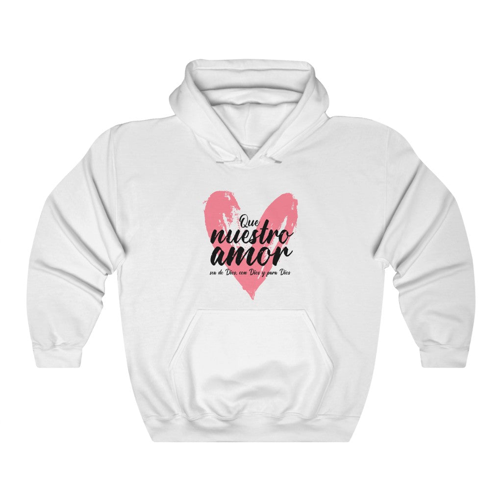 Sudadera para ella - que nuestro amor sea de Dios