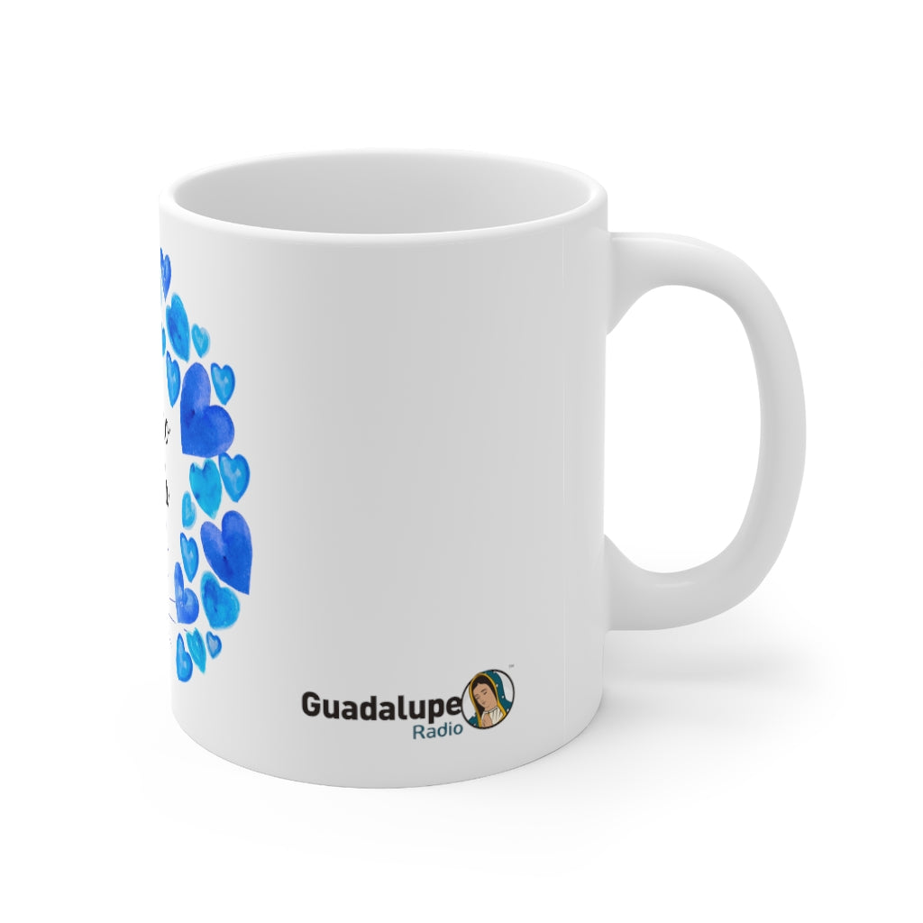 Taza yo rezo por ella de 11oz