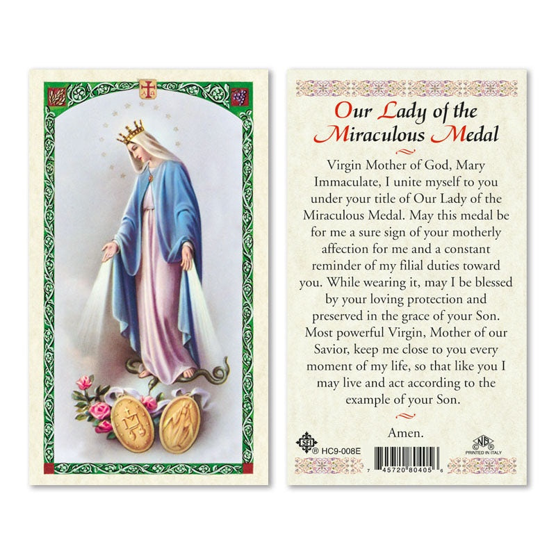 Virgen Milagrosa/Our lady of Miraculous - Estampa/Holy card