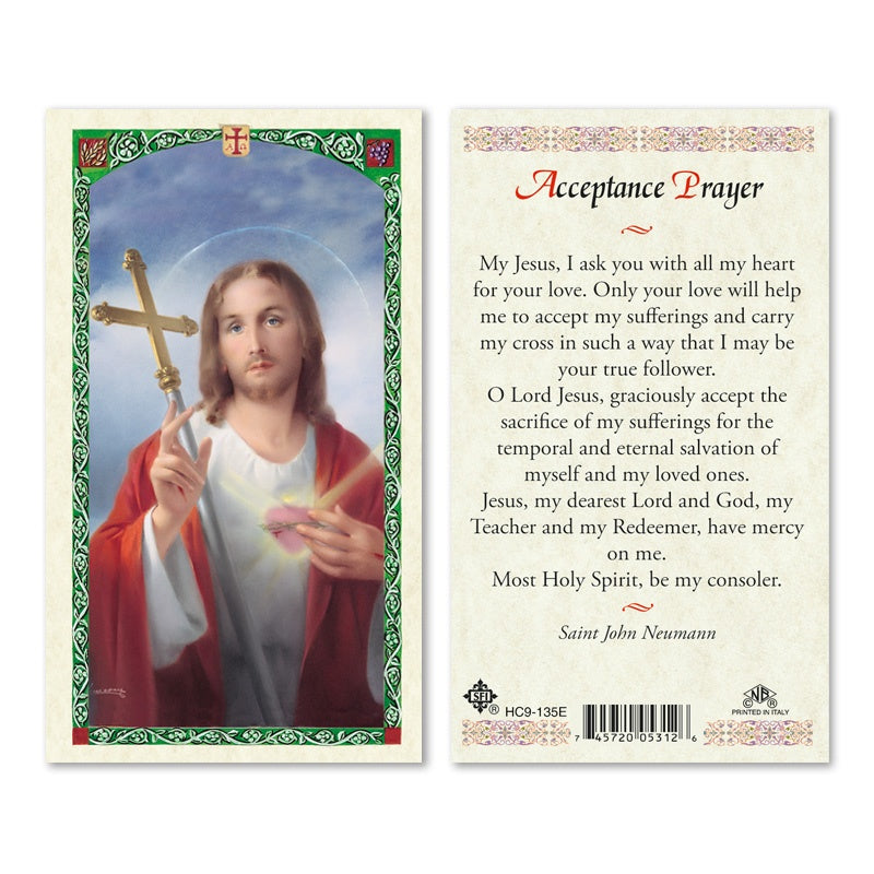 Sagrado Corazón/Sacred Heart of Jesus - Estampa/Holy Card