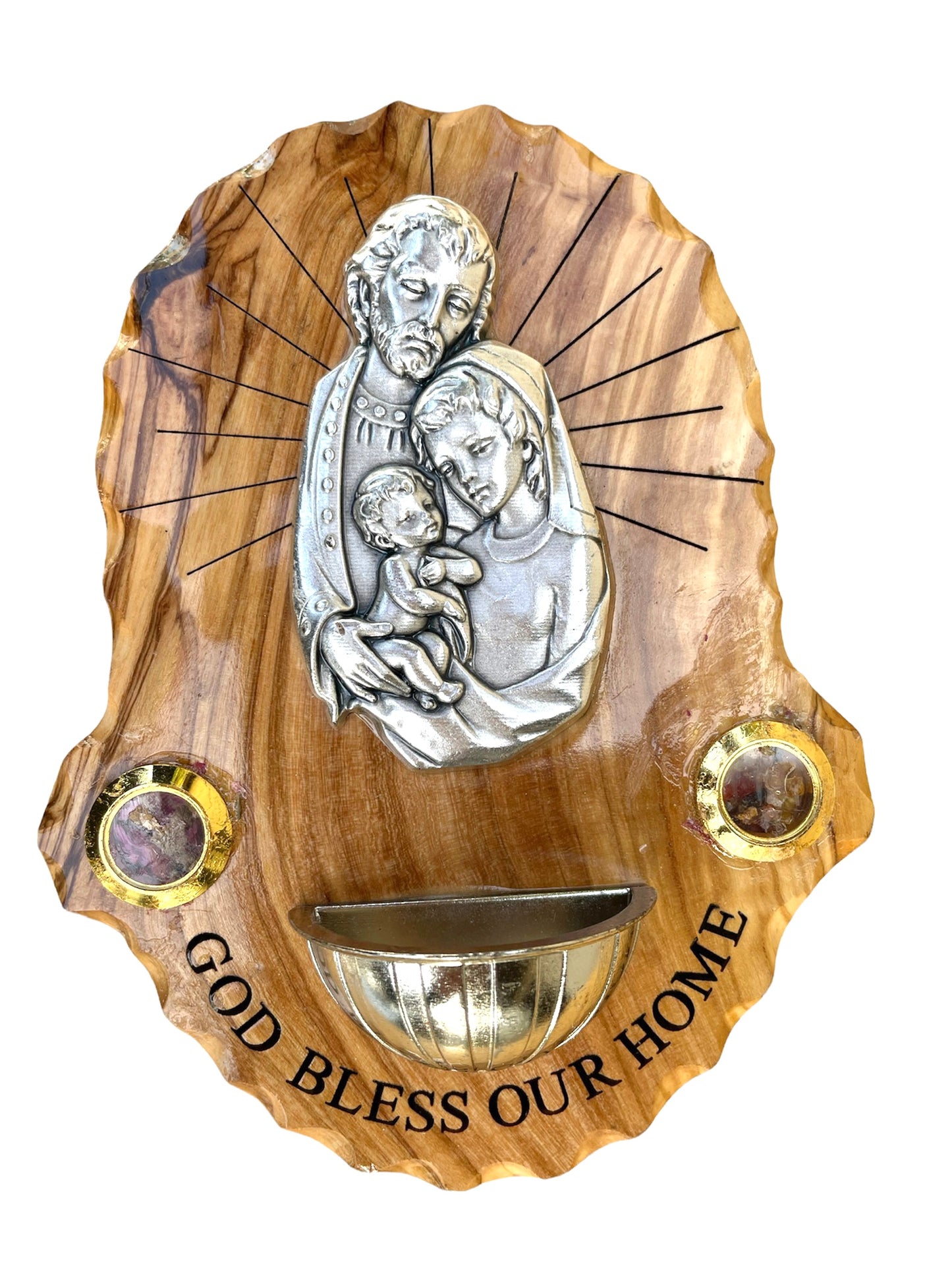Fuente para agua bendita/Holy water fountain