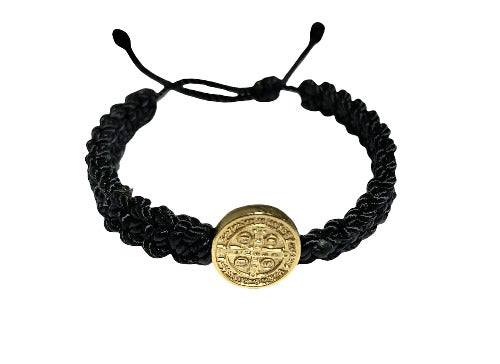Pulseras con Medalla pequeña de San Benito