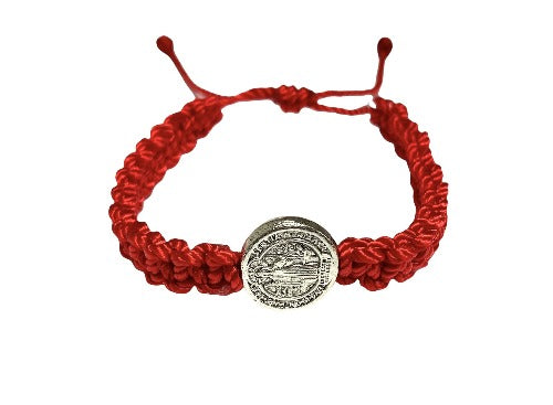 Pulseras con Medalla pequeña de San Benito