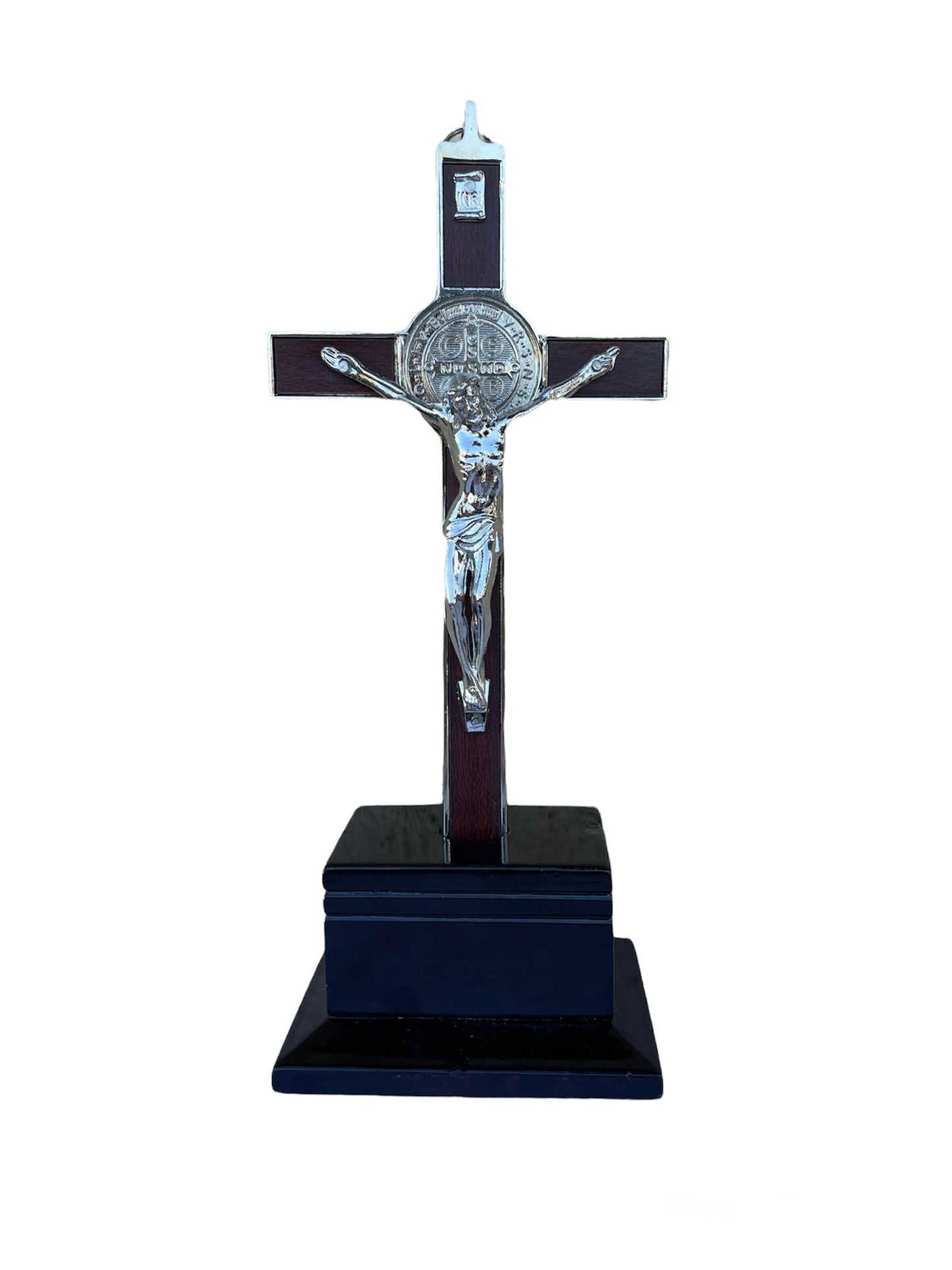 Crucifijo San Benito con base 9´