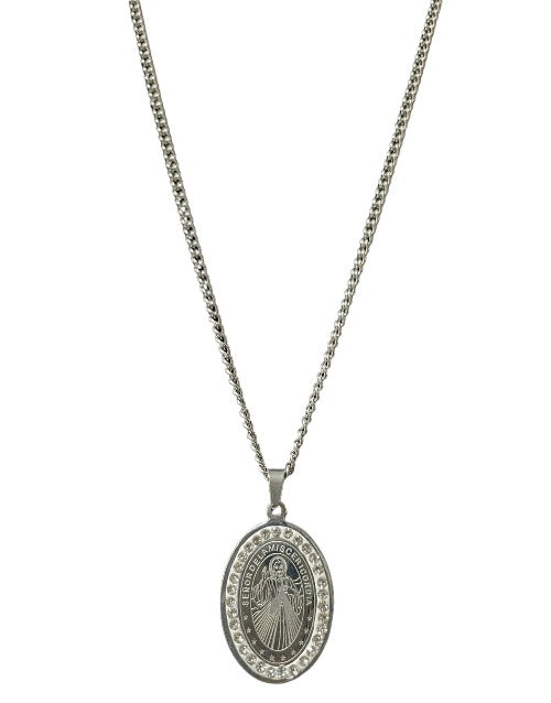 Medalla Señor de la Misericordia - Acero
